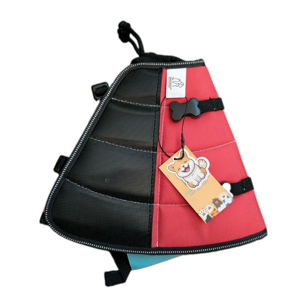 Ipetstation Pet Collar Cone for Dogs Anti-Lick Protective Wound Size Medium